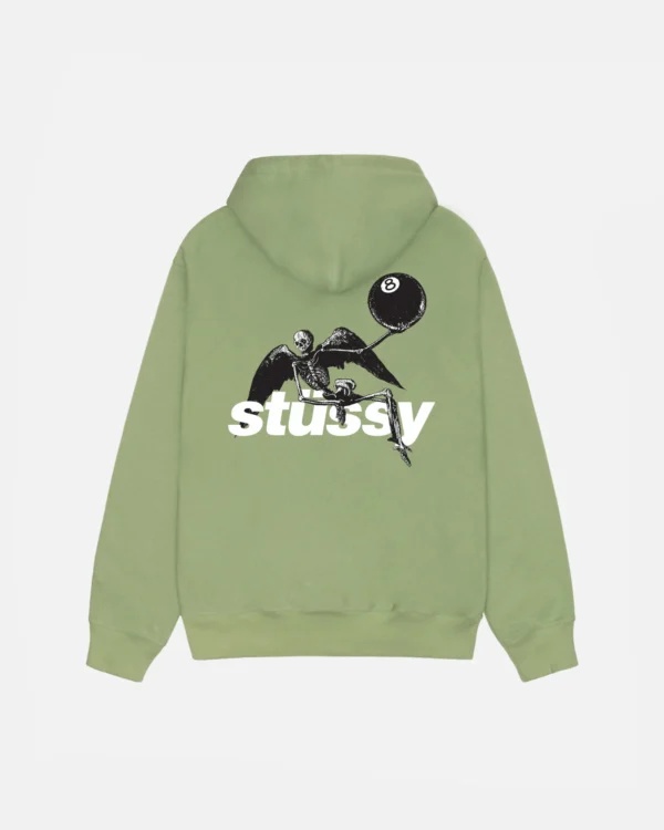 Apocalypse Zip Moss Hoodie