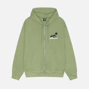 APOCALYPSE ZIP MOSS HOODIE