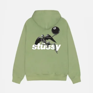 APOCALYPSE ZIP MOSS HOODIE