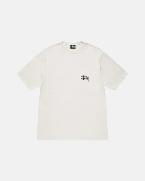 BUILT TOUGH WHITE TEE PIGMENT DYED