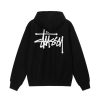 Basic Stüssy Black Hoodie