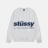 Stussy Blur Grey Crew