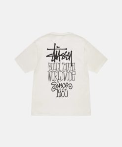 Built Tough White Tee Pigment Dyed