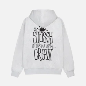 CROWN INTERNATIONAL GREY HOODIE