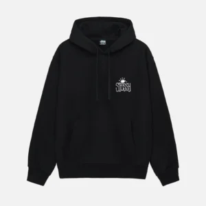 CROWN INTERNATIONAL BLACK HOODIE