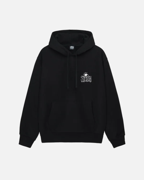 CROWN INTERNATIONAL BLACK HOODIE