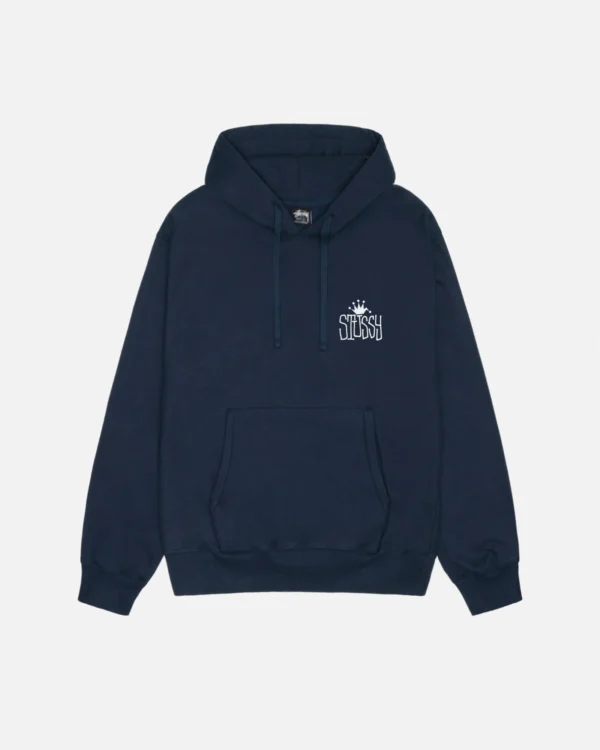 CROWN INTERNATIONAL NAVY HOODIE