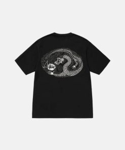 Mosaic Dragon Tee Pigment Dyed
