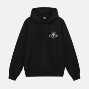 SKULL CREST black HOODIE