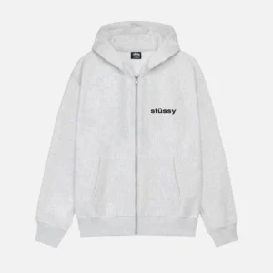 SS-LINK ZIP GREY HOODIE