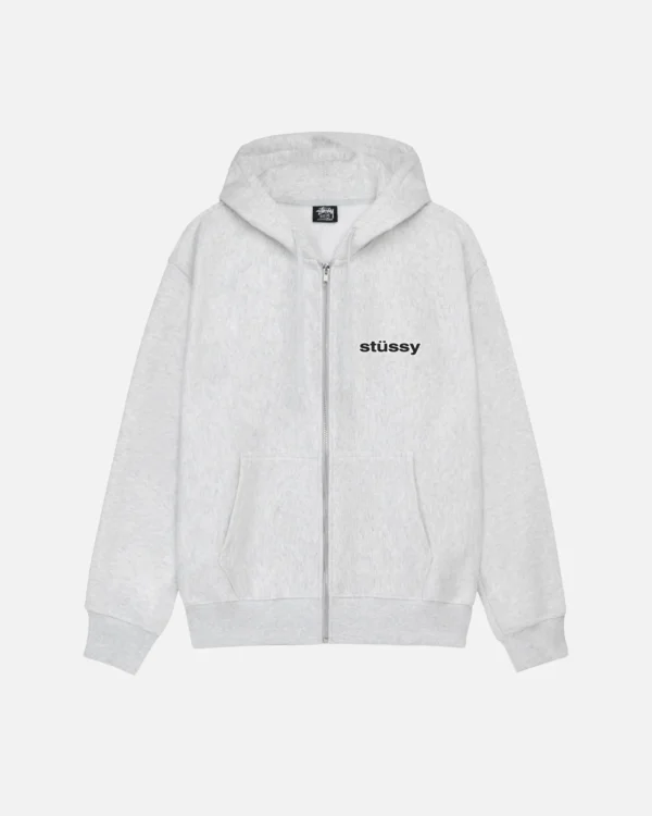 SS-LINK ZIP GREY HOODIE