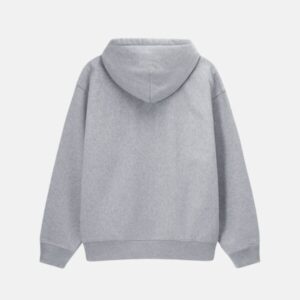 STOCK LOGO GRAY HOODIE