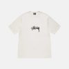 Small Stock Tee Pigment White Dyed