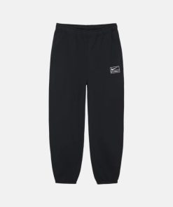 Stüssy & Nike Fleece Pant Black