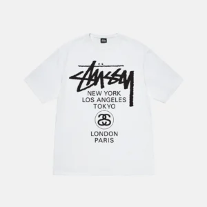 WORLD TOUR WHITE TEE