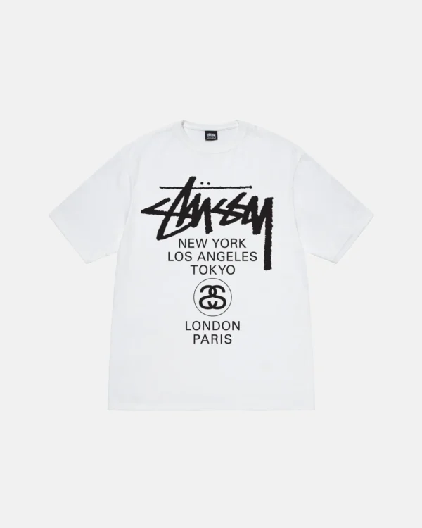 WORLD TOUR WHITE TEE