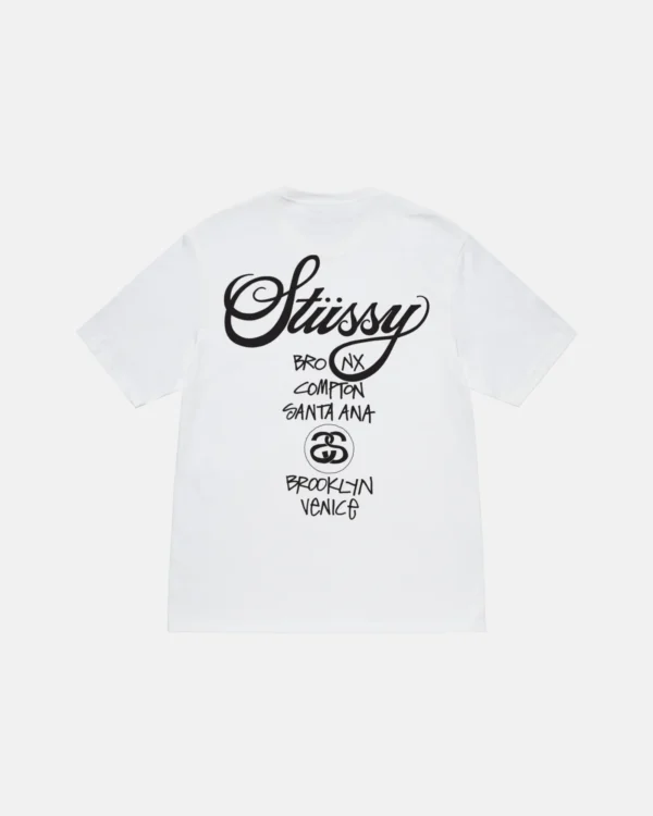 WORLD TOUR WHITE TEE