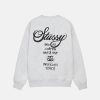 Stussy World Tour Grey Crew