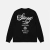 World Tour Ls Black Tee