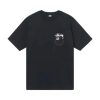 STUSSY 8 BALL BLACK TEE