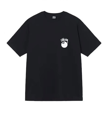 Stussy Billiards Black Tee