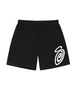 Stussy Curly S Black Short