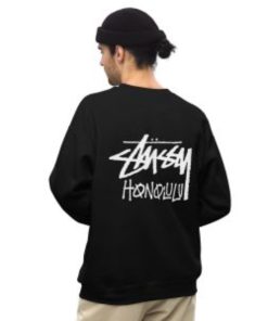 Stussy Honolulu Black Sweatshirt
