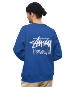 Stussy Honolulu Blue Sweatshirt