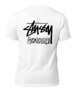 Stussy Honolulu White T-shirt