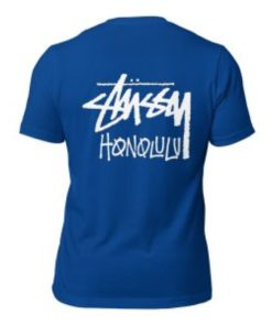 Stussy Honolulu Blue T-shirt