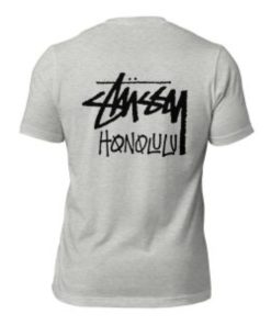 Stussy Honolulu Grey T-shirt