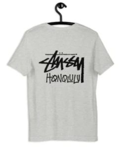 Stussy Honolulu Unisex Grey T-shirt