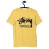 Stussy Honolulu Unisex Yellow T-shirt