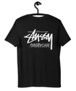 Stussy Amsterdam Black Shirt