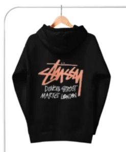 Stussy Dover Street Market London Black hoodie