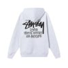 Stussy X DSM Los Angeles White Hoodie