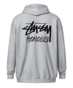 “Stussy Honolulu Fleece Zip-Up Hoodie