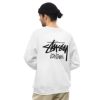 Stussy London Crewneck White Sweatshirt