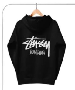 Stussy London Black Hoodie