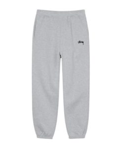 Stussy Stock Logo Grey Sweatpant