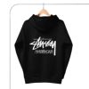Unisex Stussy Amsterdam Black Hoodie