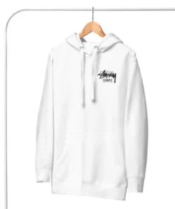 Stussy Hawaii White Hoodie