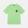 Stussy Beach Roots Pigment Dyed Green Tee