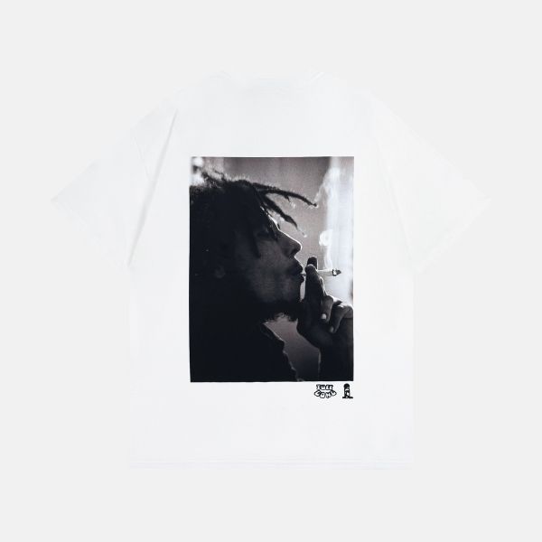 Stussy Bob Marley International White T-Shirt