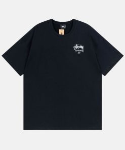 Stussy Bouquet Spring 20 Printing Black T-Shirt