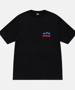 Stussy Designs USA Black Tee
