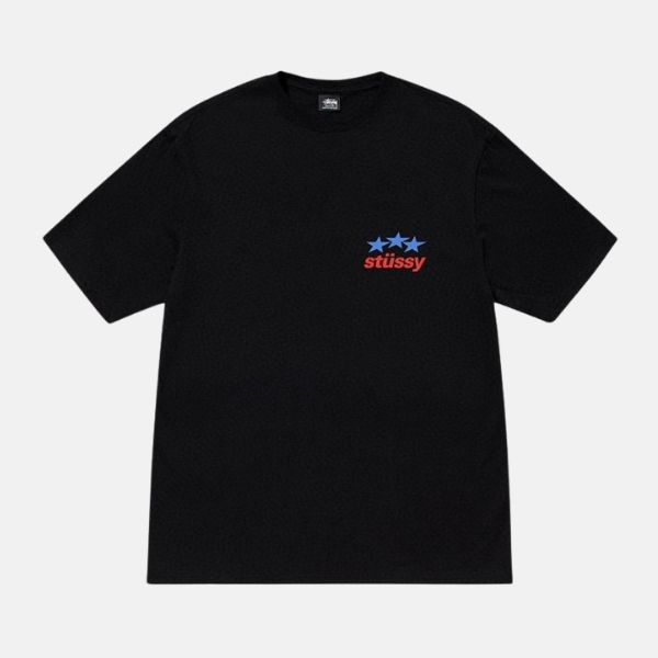 Stussy Designs USA Black Tee