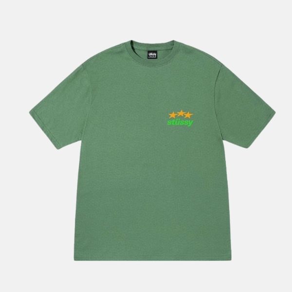 Stussy Designs USA Green Tee